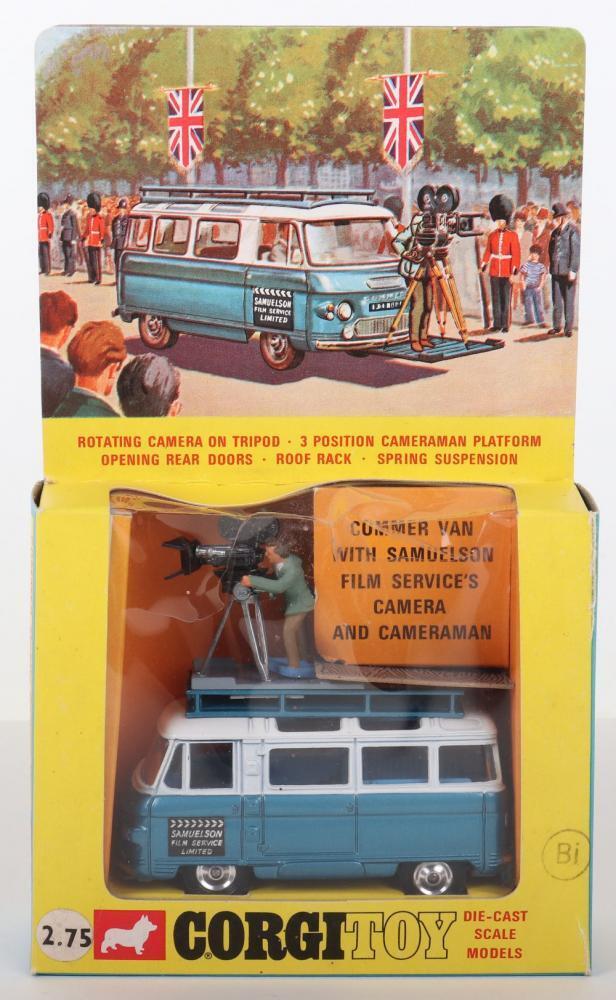 Corgi Toys 479 Commer Mobile Camera Van Samuelson Film Service Ltd