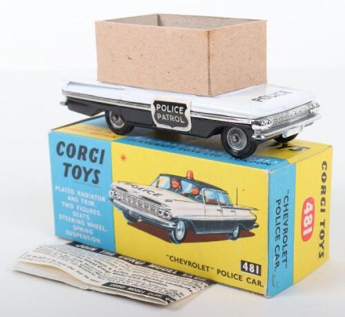 Corgi Toys 481 Chevrolet Impala Police Car