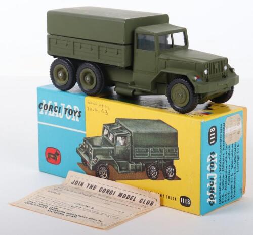 Corgi Major Toys 118 International 6x6 Army Truck