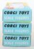 Three Boxed Sets of Corgi Toys Scale Figures for Silverstone kits - 4