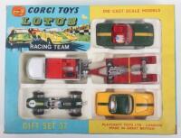 Corgi Toys Gift Set 37 Lotus Racing Team
