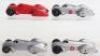 Four Dinky Toys 23d Auto-Union Racing Cars - 2