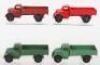 Four Dinky Toys Post War 22c Motor Truck - 2