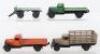 Three Dinky Toys Post War 25 series Wagons - 2