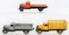 Three Dinky Toys Post War 25 series Wagons - 2