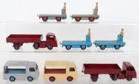 Eight Dinky Toys