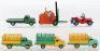 Three Dinky Toys 30n Dodge Farm Produce Wagons