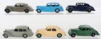 Dinky Toys 40a Riley Saloons and 40b Triumph 1800 Saloons