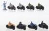 Dinky Toys Post-War Motorcyclists
