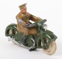 Scarce Pre-War Dinky Toys 37c Royal Signals Dispatch Rider