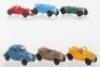 Six Dinky Toys 35 Series Models