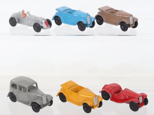 Six Dinky Toys 35 Series Models