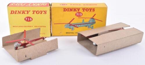 Two Boxed Dinky Toys Helicopters