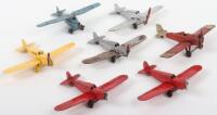 Seven Dinky Toys Aircraft