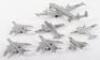 Seven French Dinky Toys Aircraft - 2