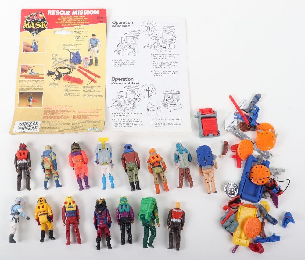 Kenner boxed MASK vehicles and figures