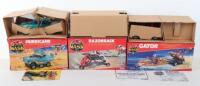Three boxed Kenner MASK vehicles