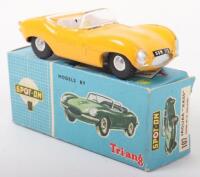 Tri-ang Spot On Model 107 Jaguar XKSS Scarce orange body