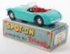 Tri-ang Spot On Model 105 Austin Healey “100-SIX” turquoise body - 2