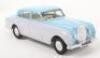 Tri-ang Spot On Model 102 Bentley 4 Door Sports Saloon, light blue over light grey body