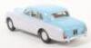 Tri-ang Spot On Model 102 Bentley 4 Door Sports Saloon, light blue over light grey body - 2