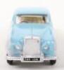 Tri-ang Spot On Model 102 Bentley 4 Door Sports Saloon, light blue over light grey body - 3