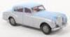 Tri-ang Spot On Model 102 Bentley 4 Door Sports Saloon, light blue over silver body