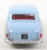 Tri-ang Spot On Model 102 Bentley 4 Door Sports Saloon, light blue over silver body - 4