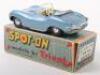 Tri-ang Spot On Model 107 Jaguar XKSS metallic blue body - 2