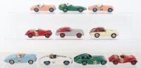 Ten Unboxed Play-worn Dinky Toys Cars