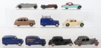 Ten Unboxed Play-worn Dinky Toys