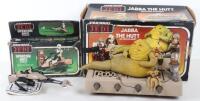 Vintage Star Wars return of the Jedi boxed Playset and Vehicle