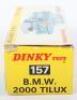 Dinky Toys 157 B.M.W 2000 Tilux, with flashing indicators - 4
