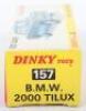 Dinky Toys 157 B.M.W 2000 Tilux, with flashing indicators - 5