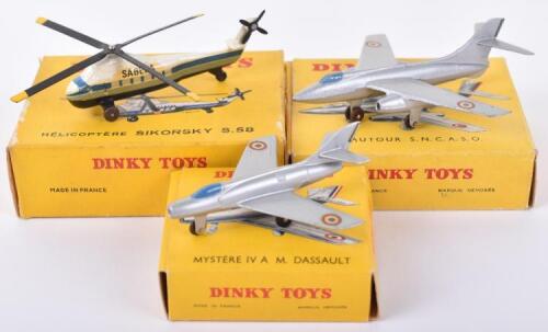 French Dinky Toys Boxed Aircraft/Helicopter