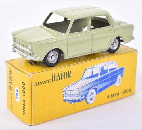 French Dinky Junior 104 Simca 1000