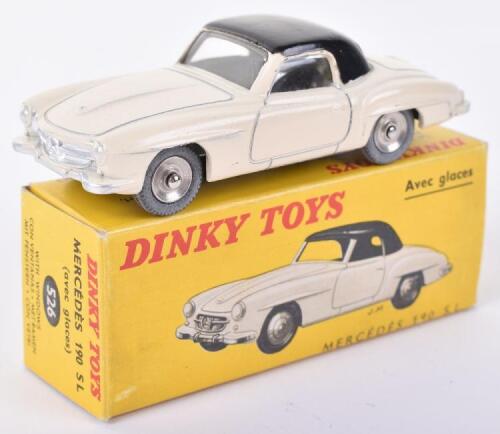 French Dinky Toys 526 (24H) Mercedes 190 SL with windows