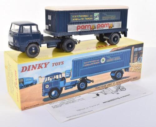 French Dinky Toys 803 Unic ‘SNCF’ Articulated lorry