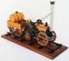 Hornby 3 ½” gauge live steam model of Stephenson’s Rocket train - 2