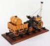 Hornby 3 ½” gauge live steam model of Stephenson’s Rocket train - 3