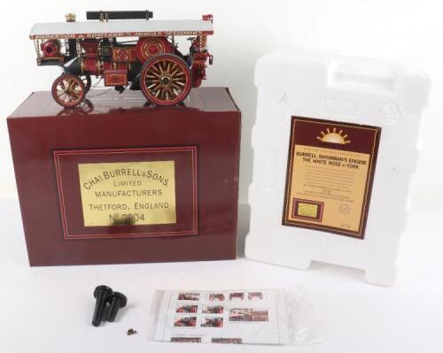 Boxed Midsummer Models Burrell Showman&rsquo;s Engine &lsquo;The White Rose of York