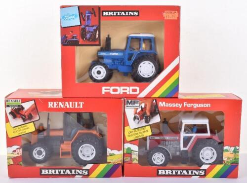 Three Boxed Britain&rsquo;s Tractors