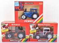 Three Boxed Britain’s Tractors