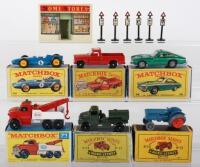 Six Matchbox Lesney Regular Wheels Boxed Models