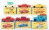 Six Matchbox Lesney Regular Wheels Boxed models