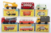 Six Matchbox Lesney Regular Wheels Boxed models