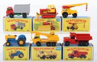 Six Matchbox Lesney Regular Wheels Boxed models