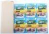 Six Corgi Juniors Whizzwheels 31 Land-Rover Breakdown Wrecker Trucks, with outer Trade Box