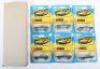 Six Corgi Juniors Whizzwheels 32 Lotus Europa, with outer Trade Box