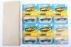 Six Corgi Juniors Whizzwheels 32 Lotus Europa, with outer Trade Box